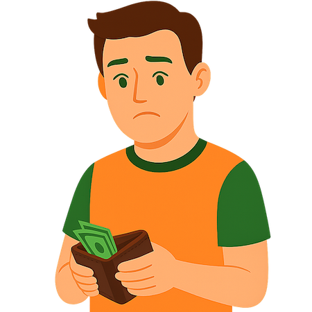 Tom a un petit budget pour son sevrage tabagique, mais il peut déjà commencer avec une solution Addicstop accessible